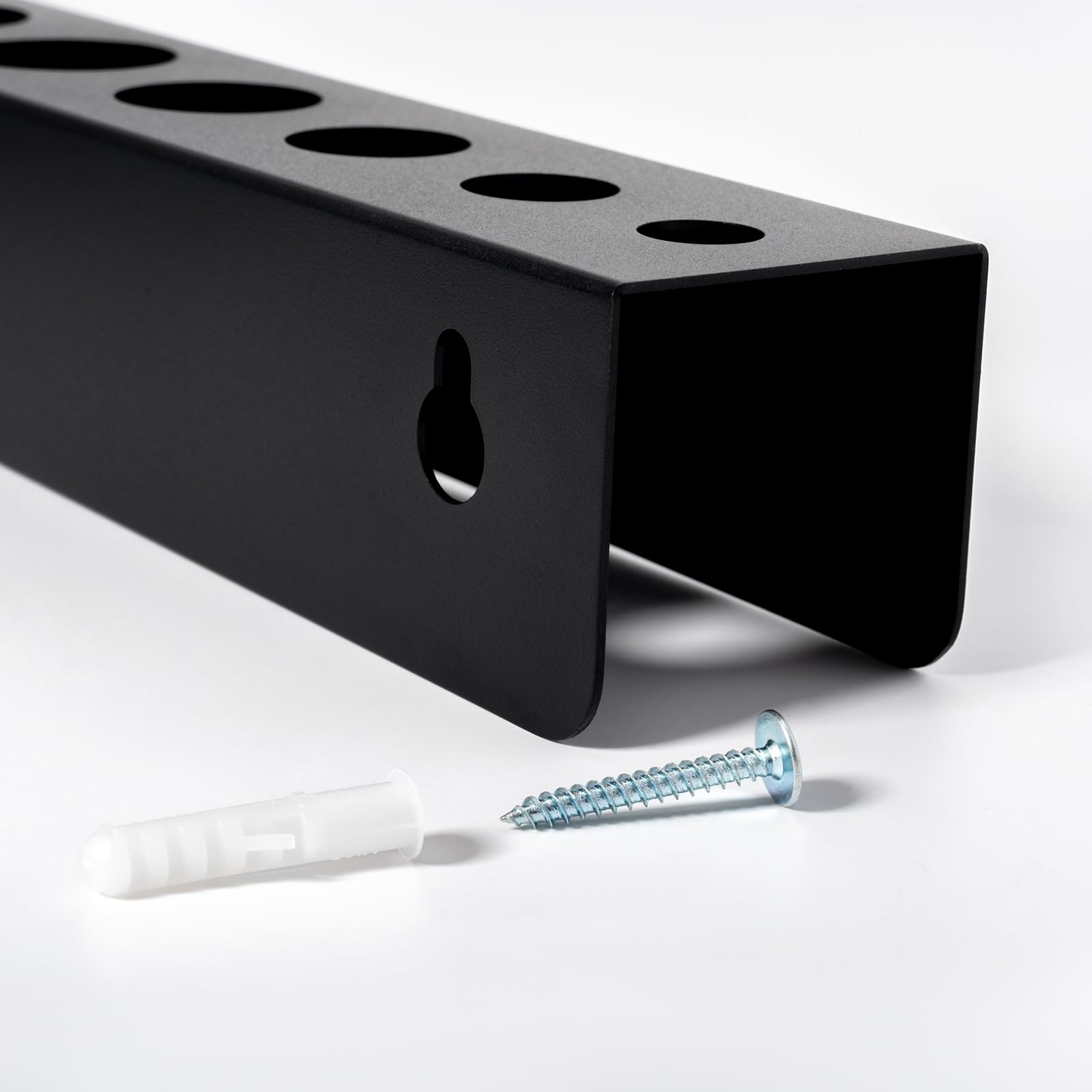 Wall Mount Car Detailing Brush Holder (10 Slots)