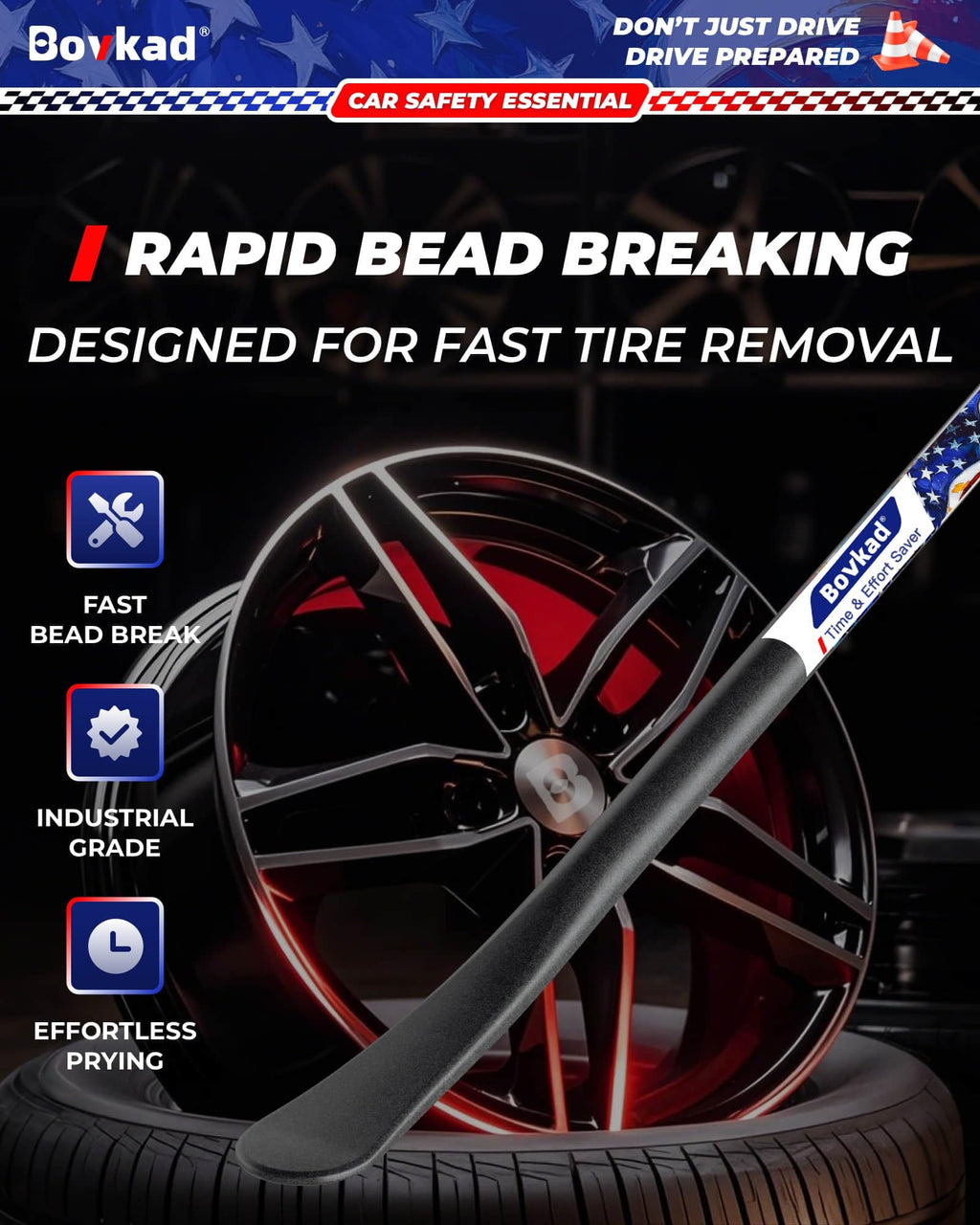 Bovkad Tire Iron Bar