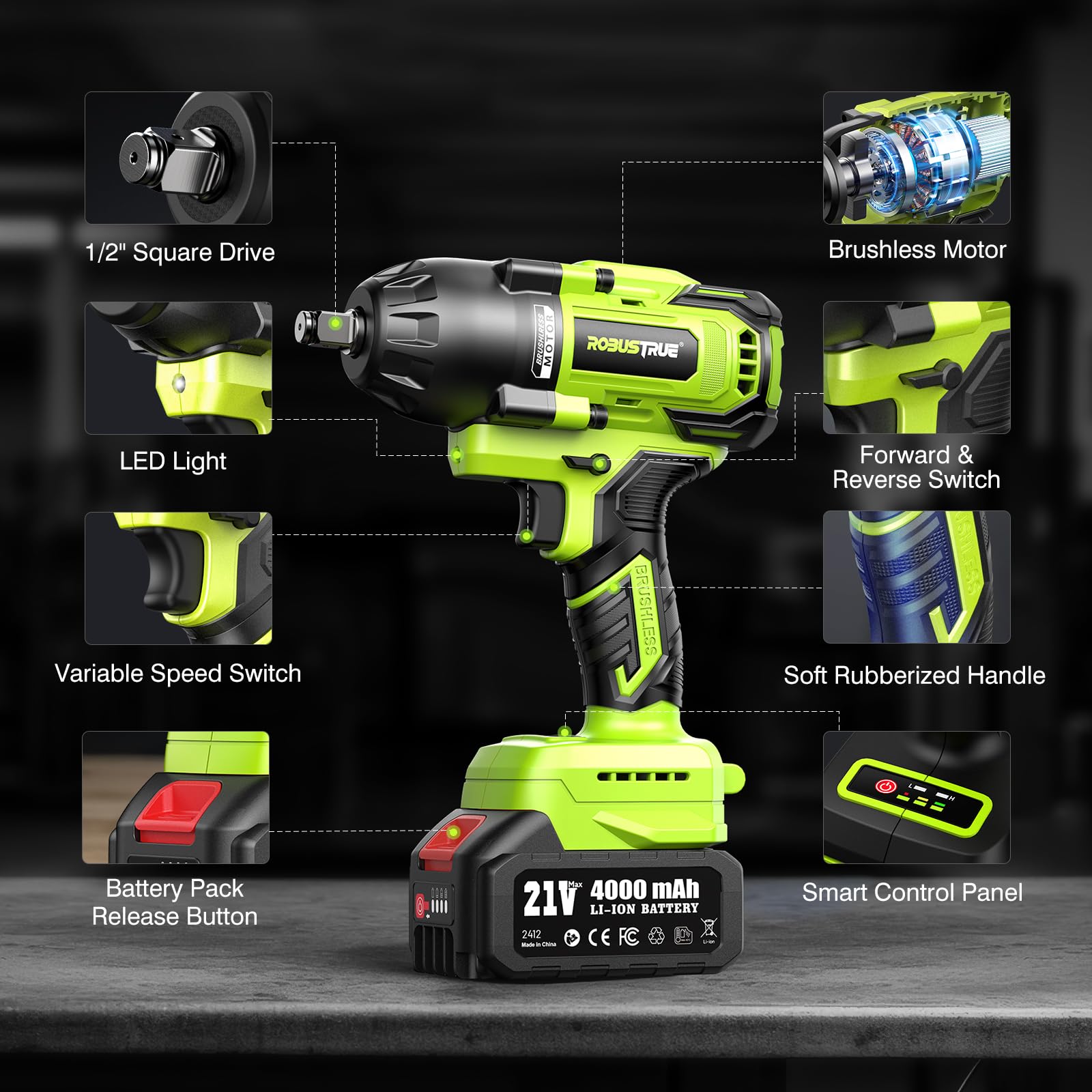 Robustrue Impact Wrench