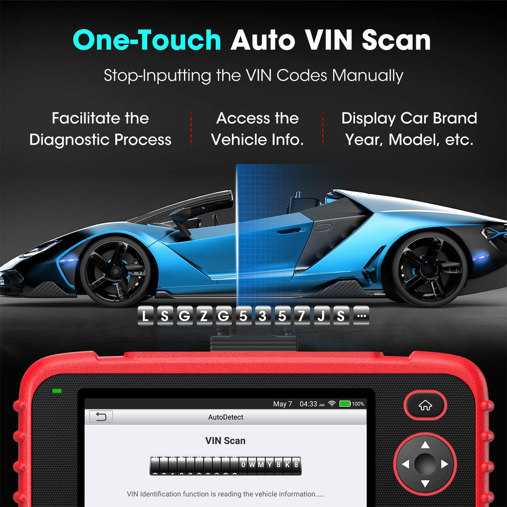 Elite Multi-System OBD2 Diagnostic Scanner (CRP123X V3.0)