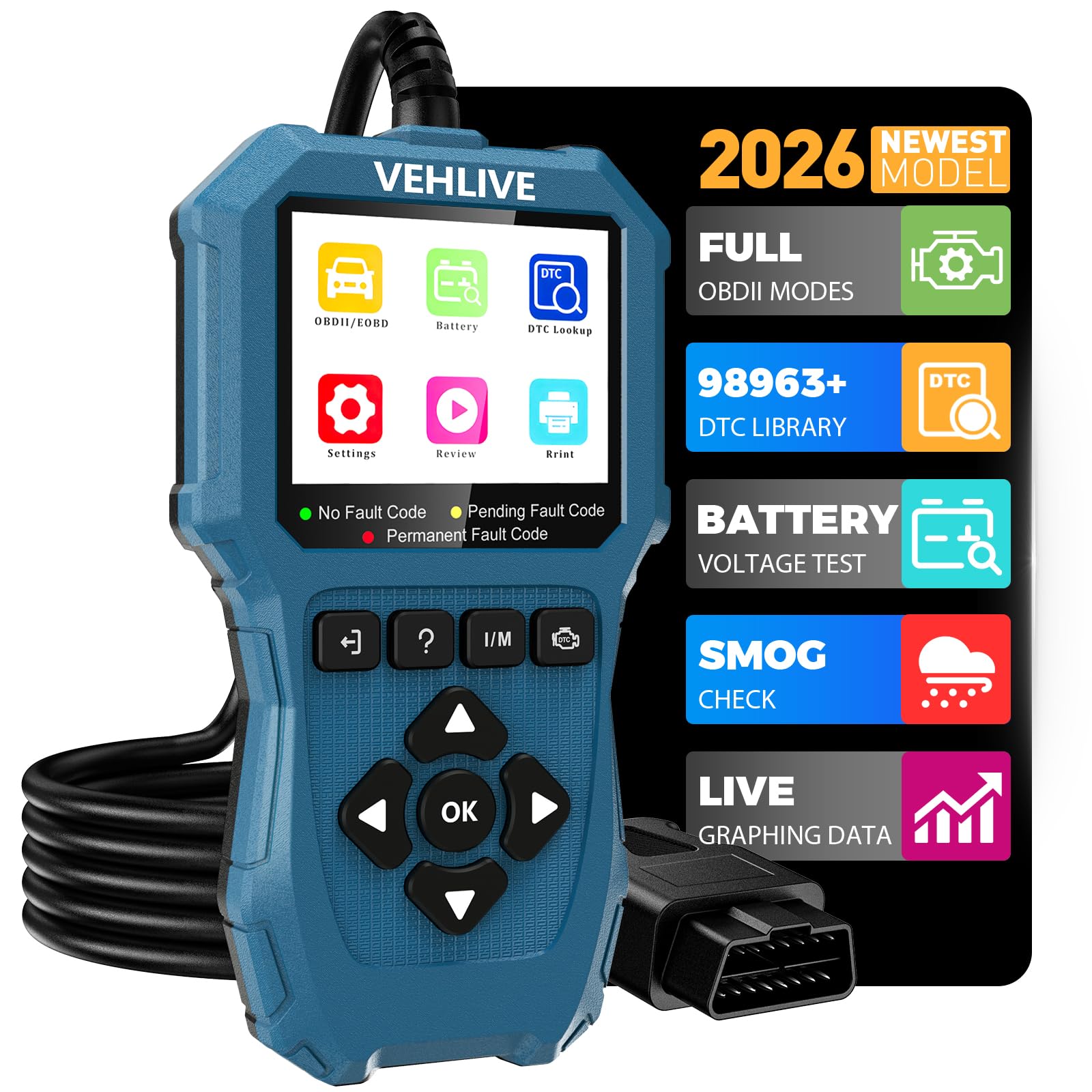 OBD2 Scanner Diagnostic Tool