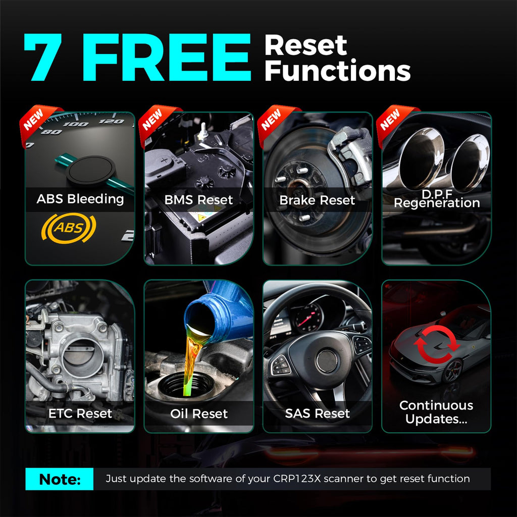 Elite Multi-System OBD2 Diagnostic Scanner (CRP123X V3.0)