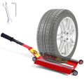 Portable Tire Lifting Jack Tool with Roller Plate