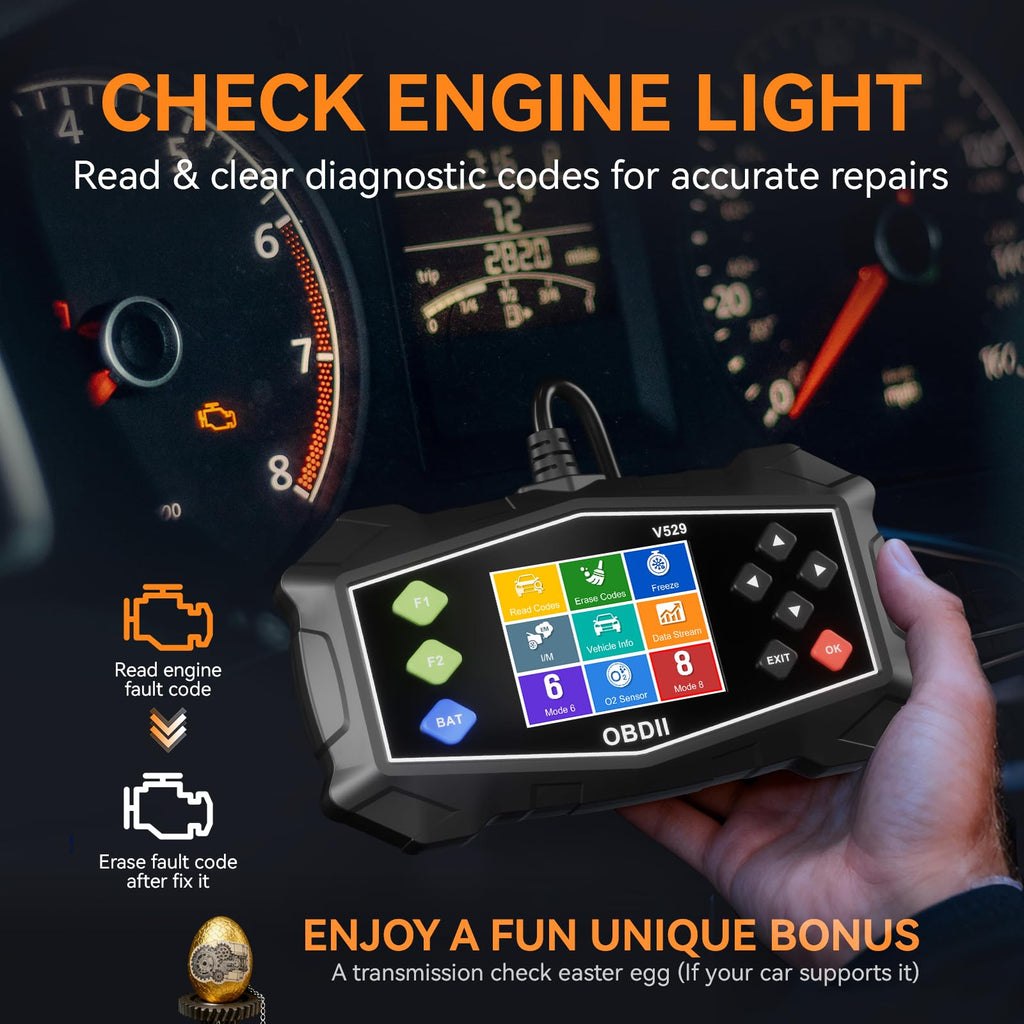 Enhanced OBD2 Diagnostic Scanner with Live Data