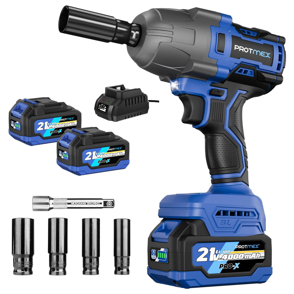 Cordless 1/2" Brushless Impact Wrench (1200N.m)