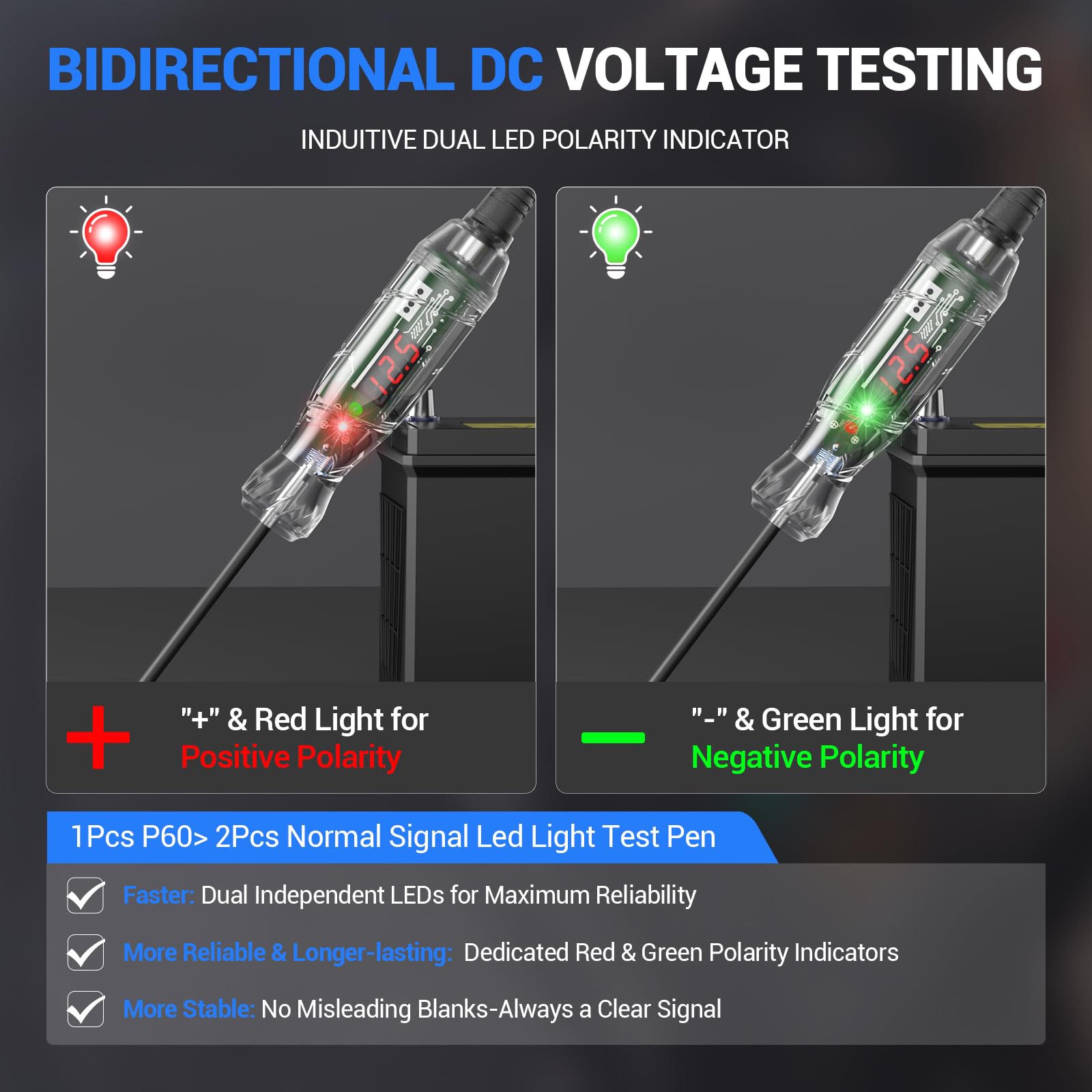 Automotive Digital Circuit Tester (3-70V)