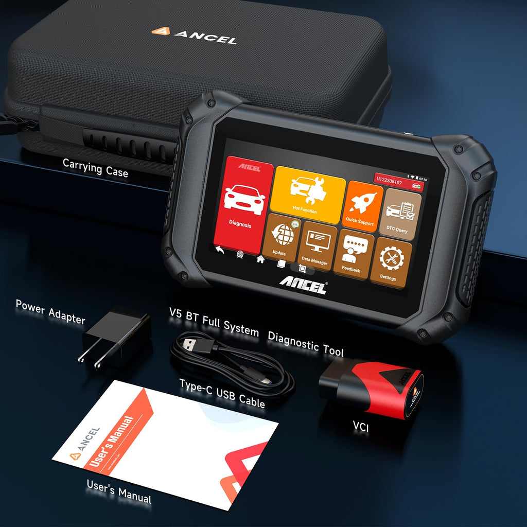 Bidirectional OBD2 Scanner with Active Test & Reset Services