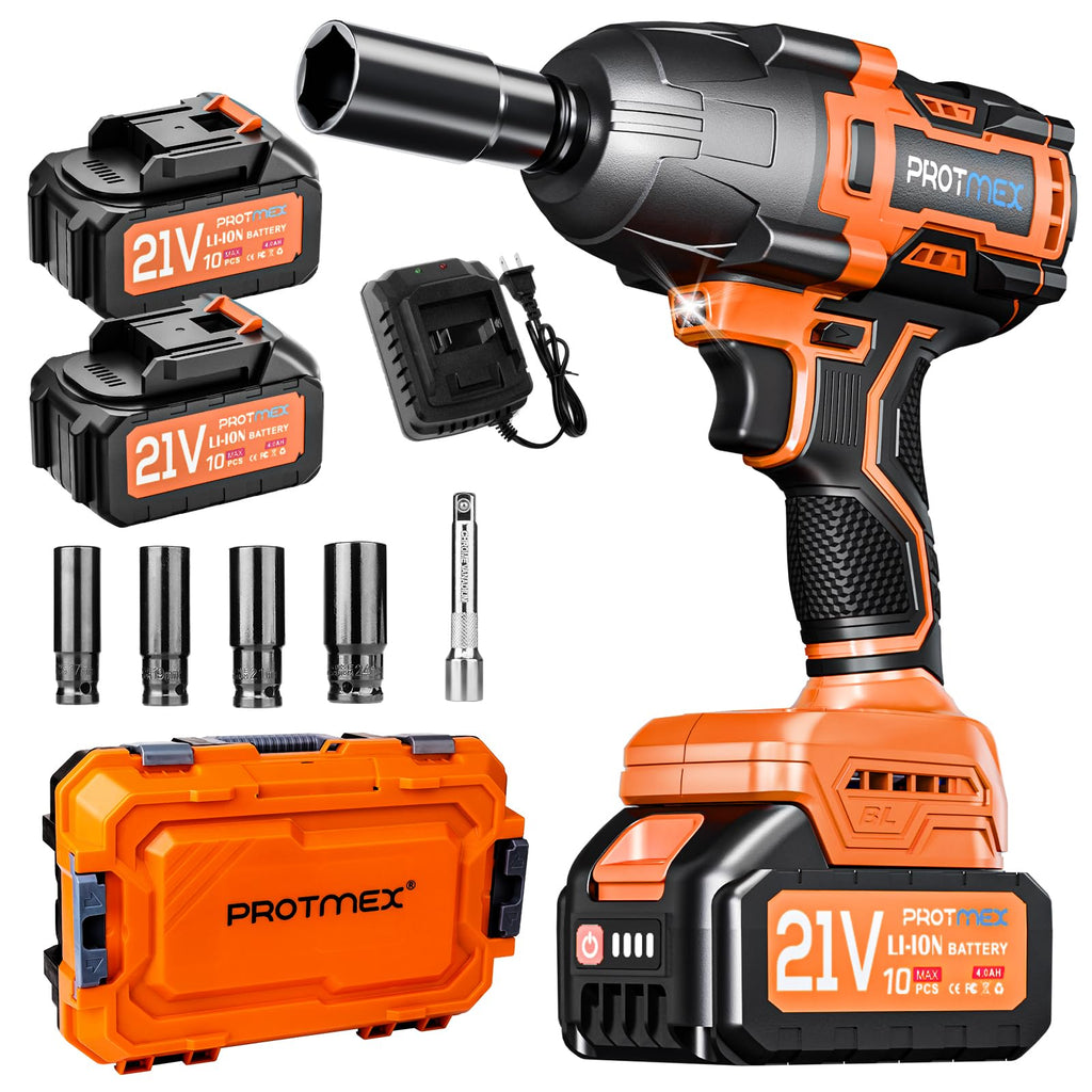 Cordless 1/2" Brushless Impact Wrench (1200N.m)