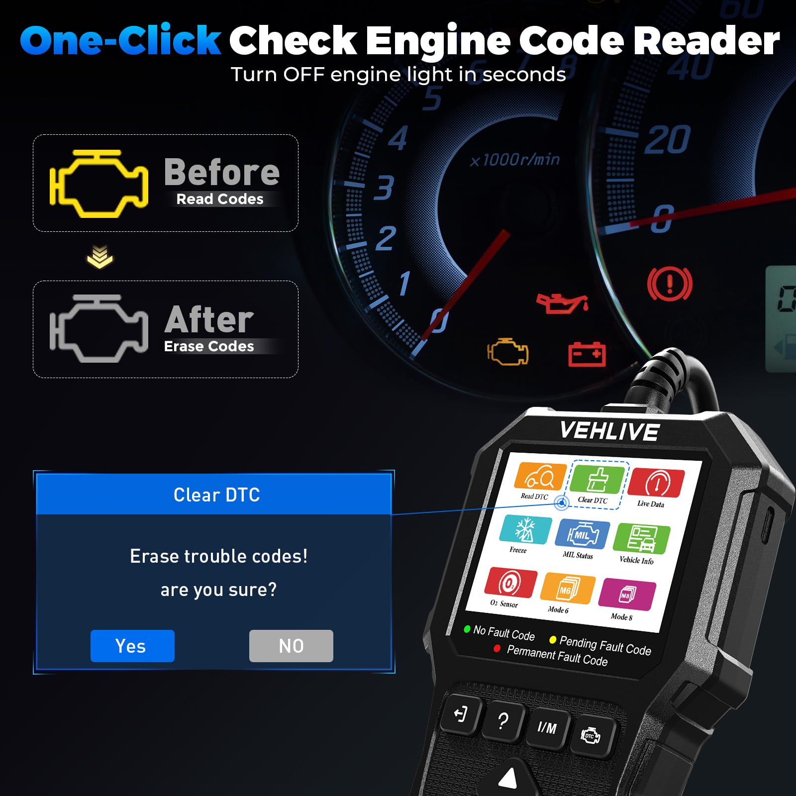 OBD2 Scanner Diagnostic Tool