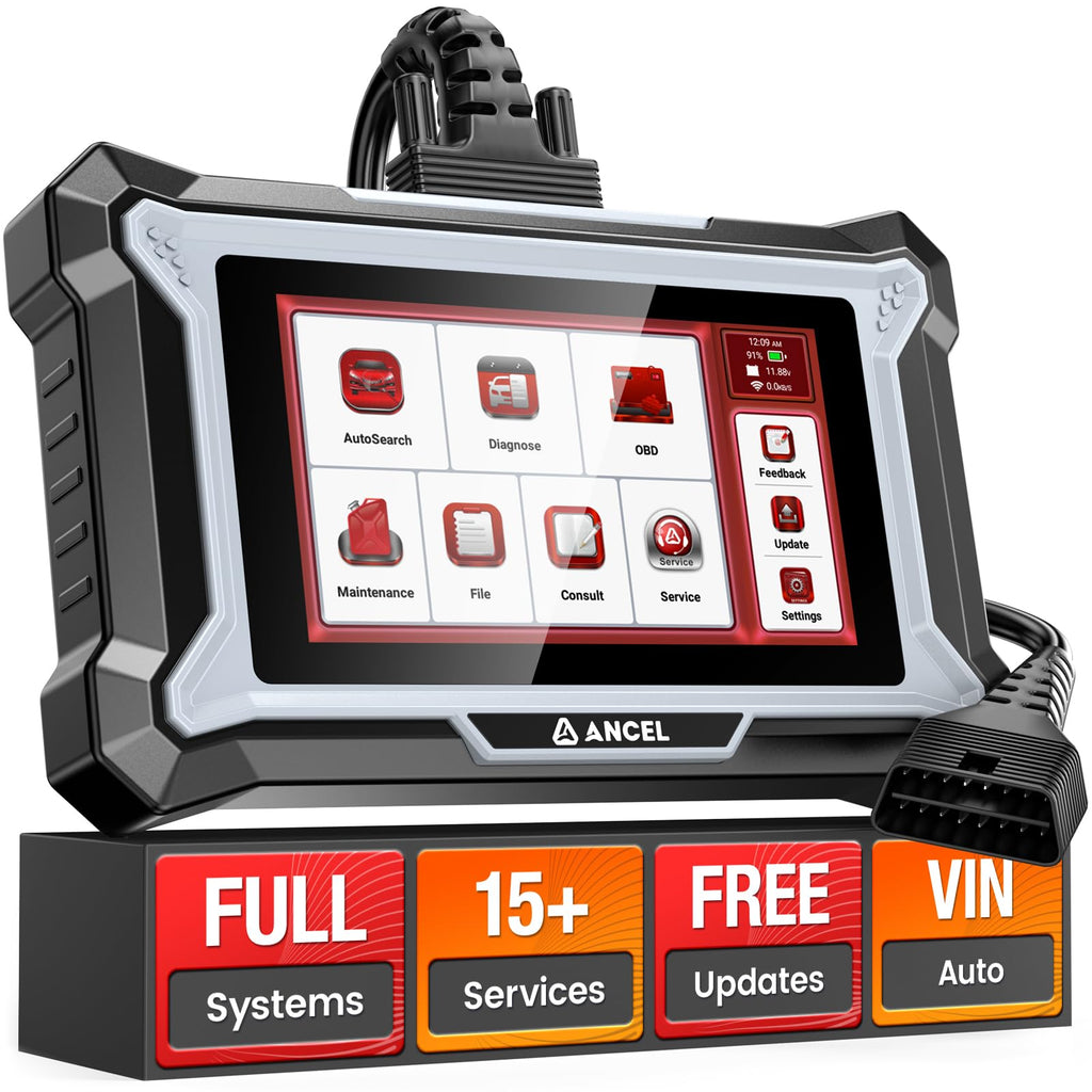 All Systems OBD2 Diagnostic Scanner (ABS/SRS)