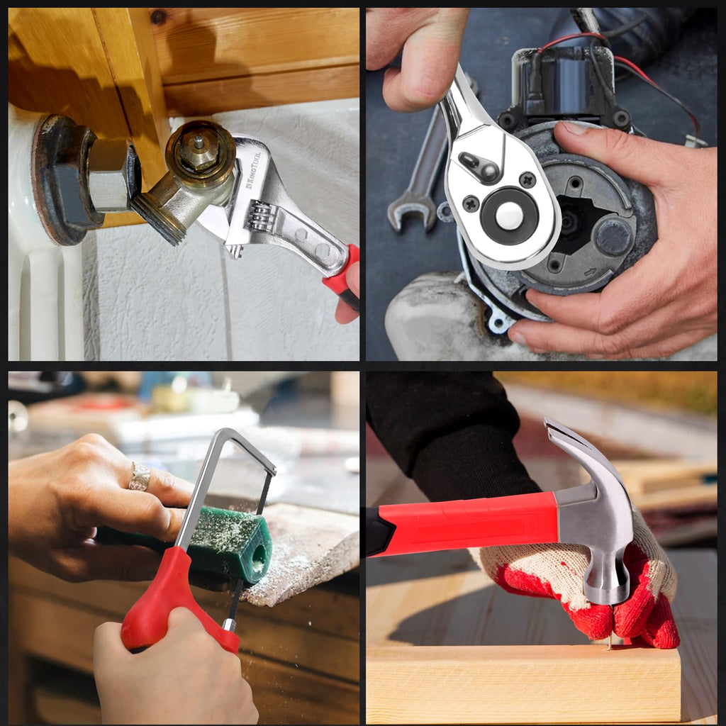 276-Piece Tool Kit with 12V Cordless Drill