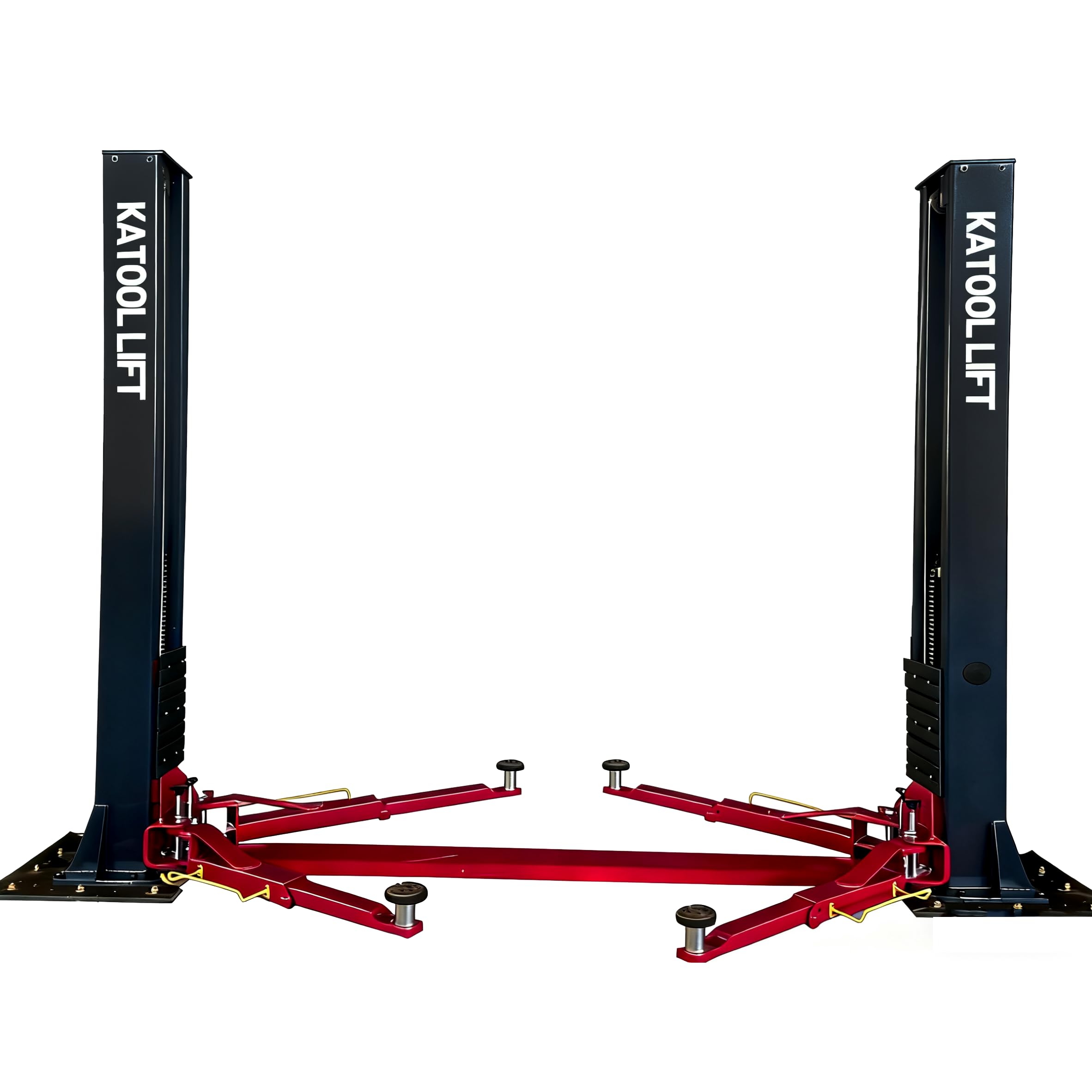 KATOOL 10000lbs 2 Post Lift Car Lift Auto Vehicle Car Lift Truck Hoist Floor Plate