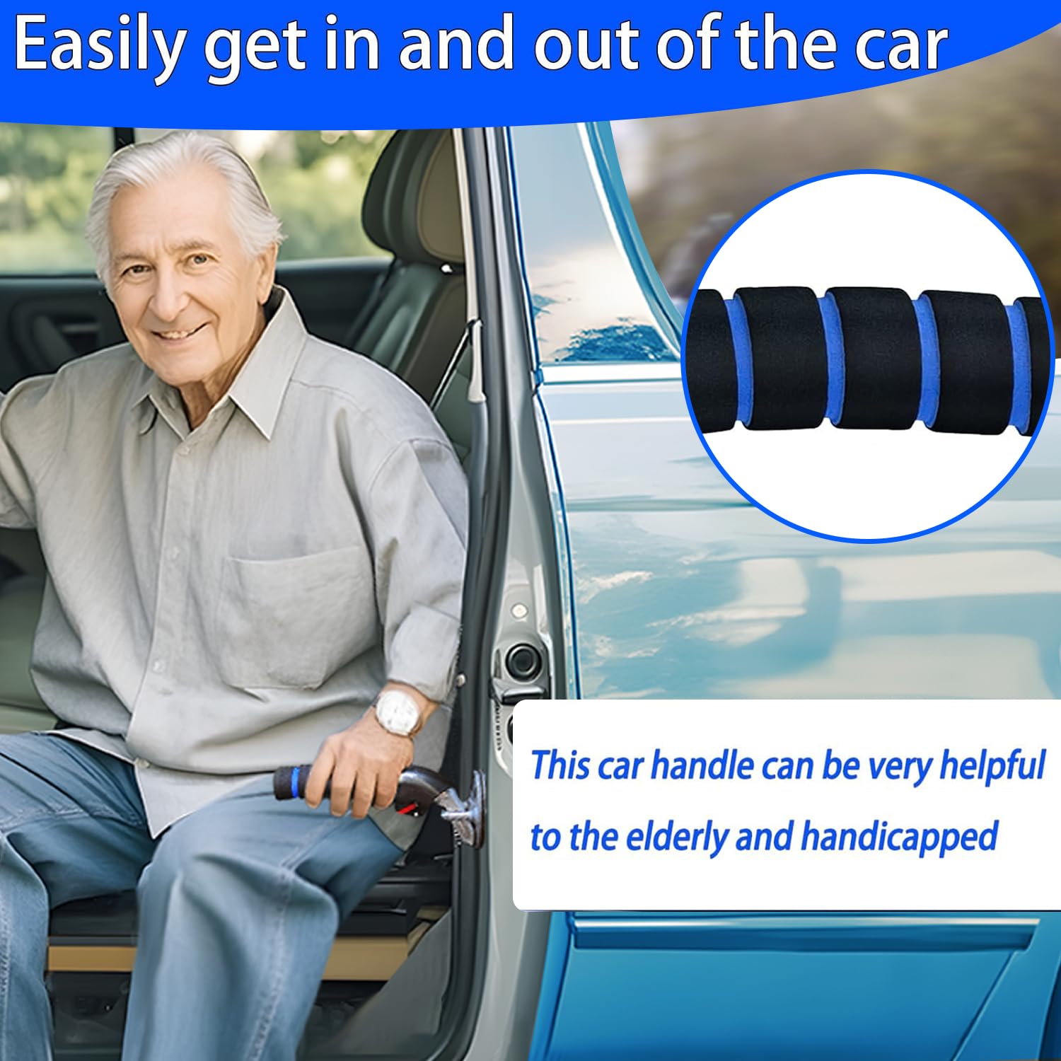 Car Assist Handle for Elderly & Disabled