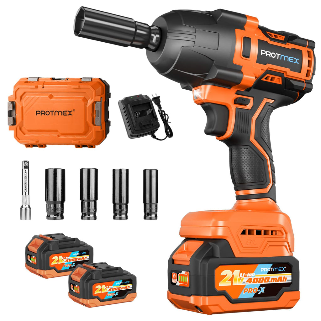 Cordless 1/2" Brushless Impact Wrench (1200N.m)