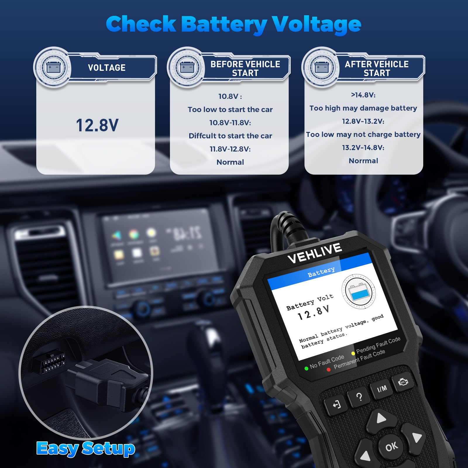 OBD2 Scanner Diagnostic Tool