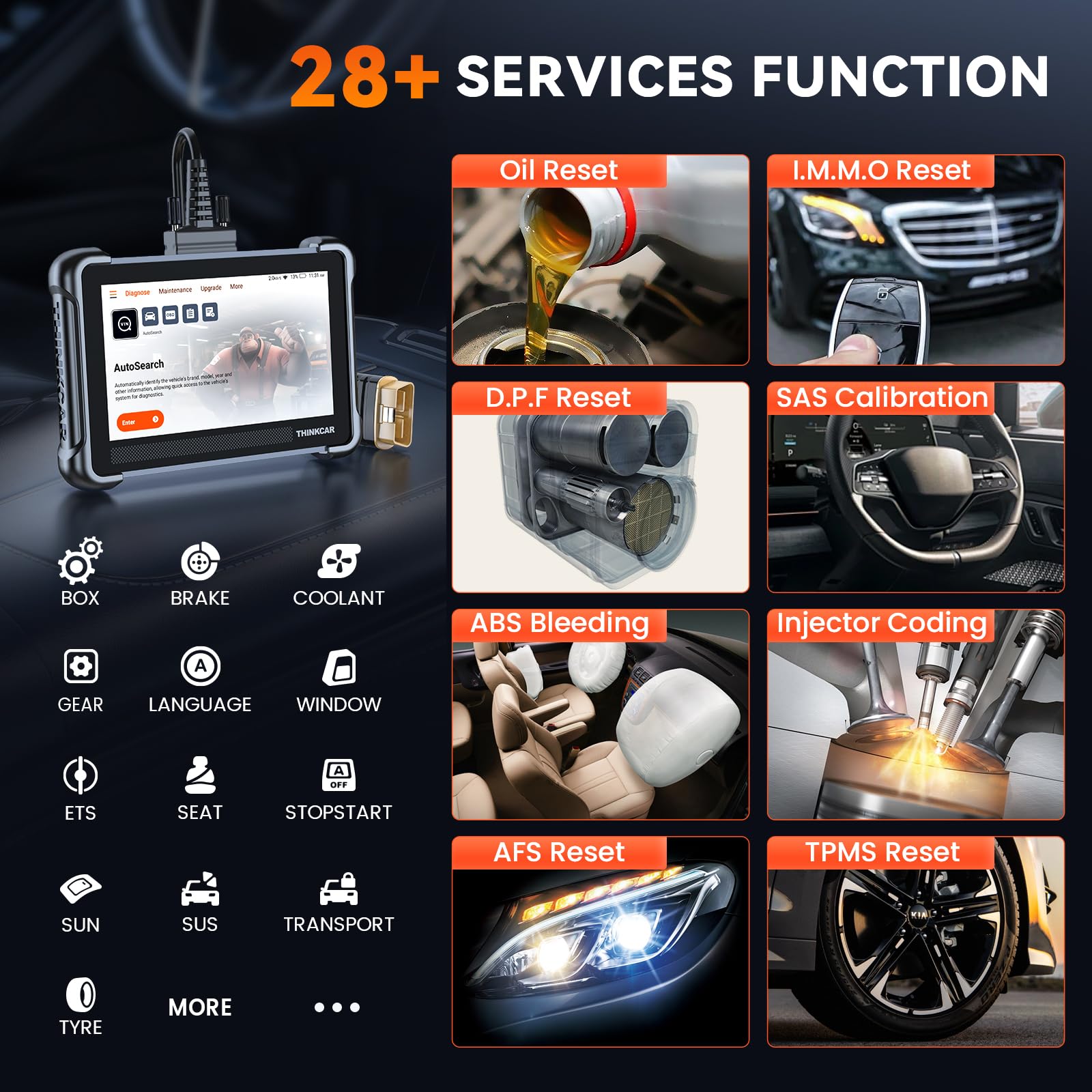 THINKCAR Bidirectional Scan Tool 672