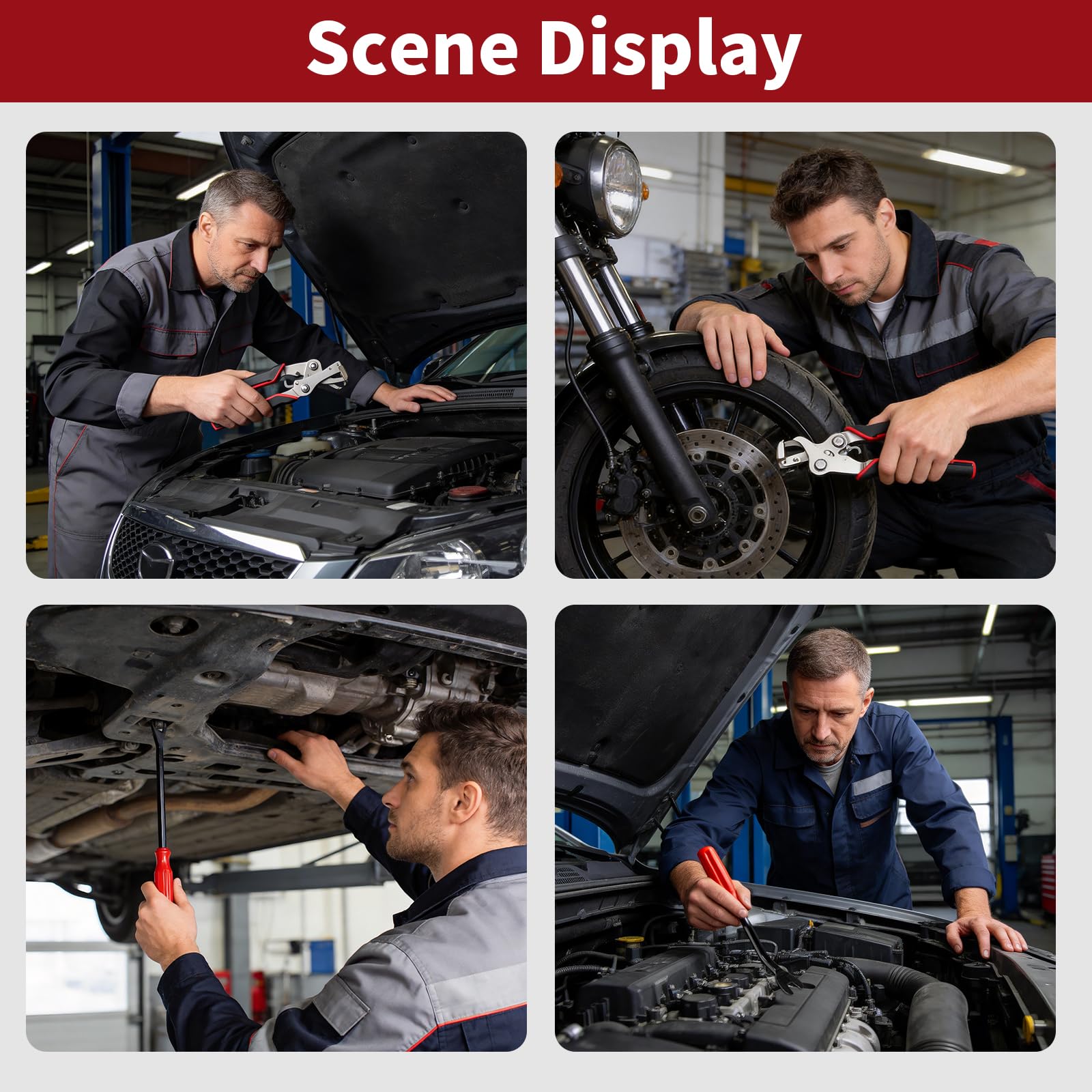 Car Clip Pliers & Trim Removal Tool Set