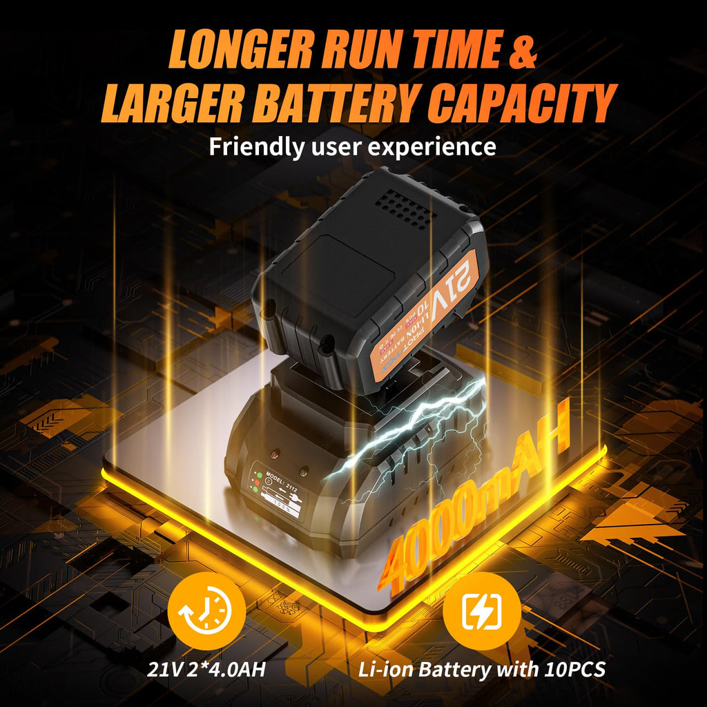 Cordless 1/2" Brushless Impact Wrench (1200N.m)