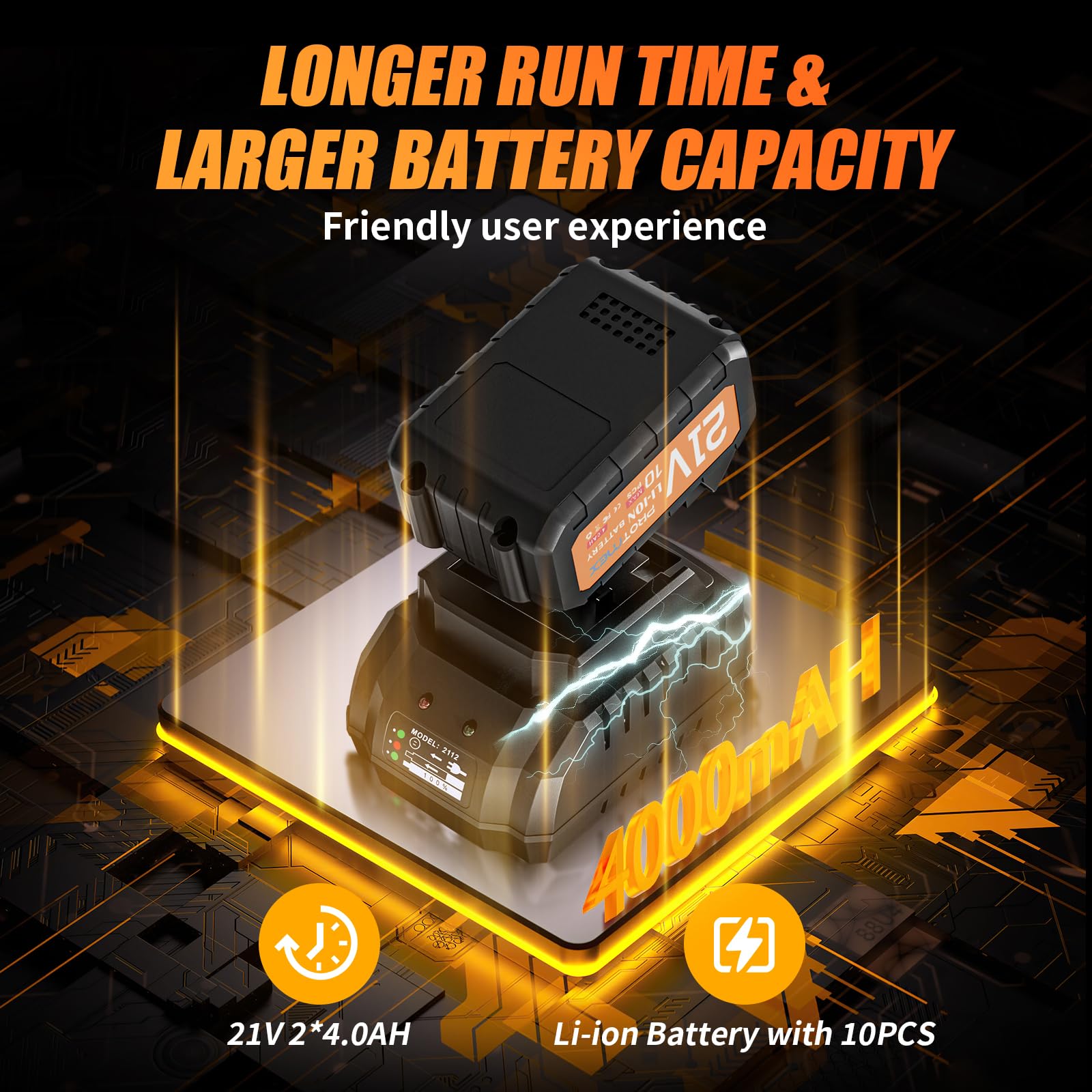 Cordless 1/2" Brushless Impact Wrench (1200N.m)