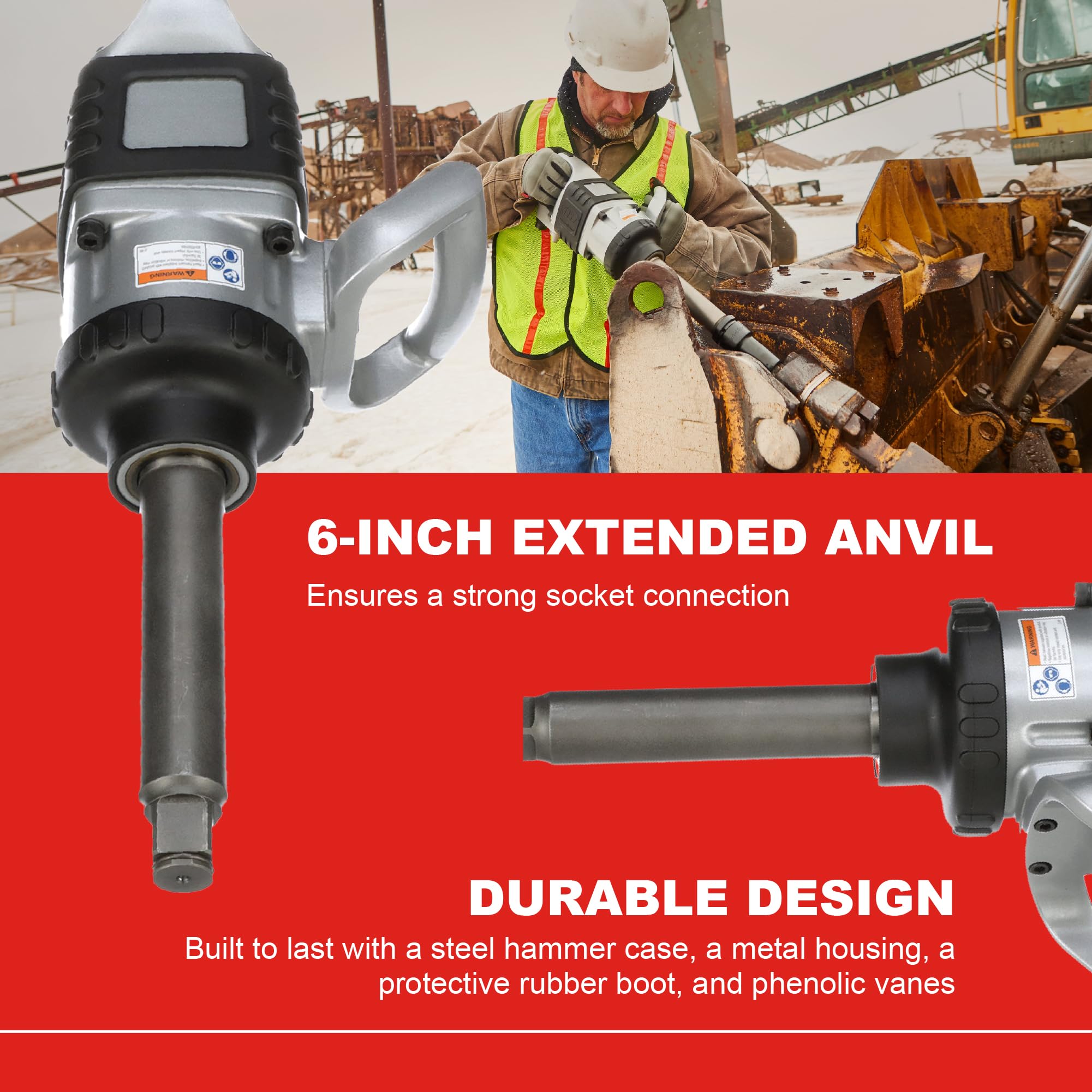 Ingersoll-Rand 285B 1-Inch Heavy Duty Impact Wrench