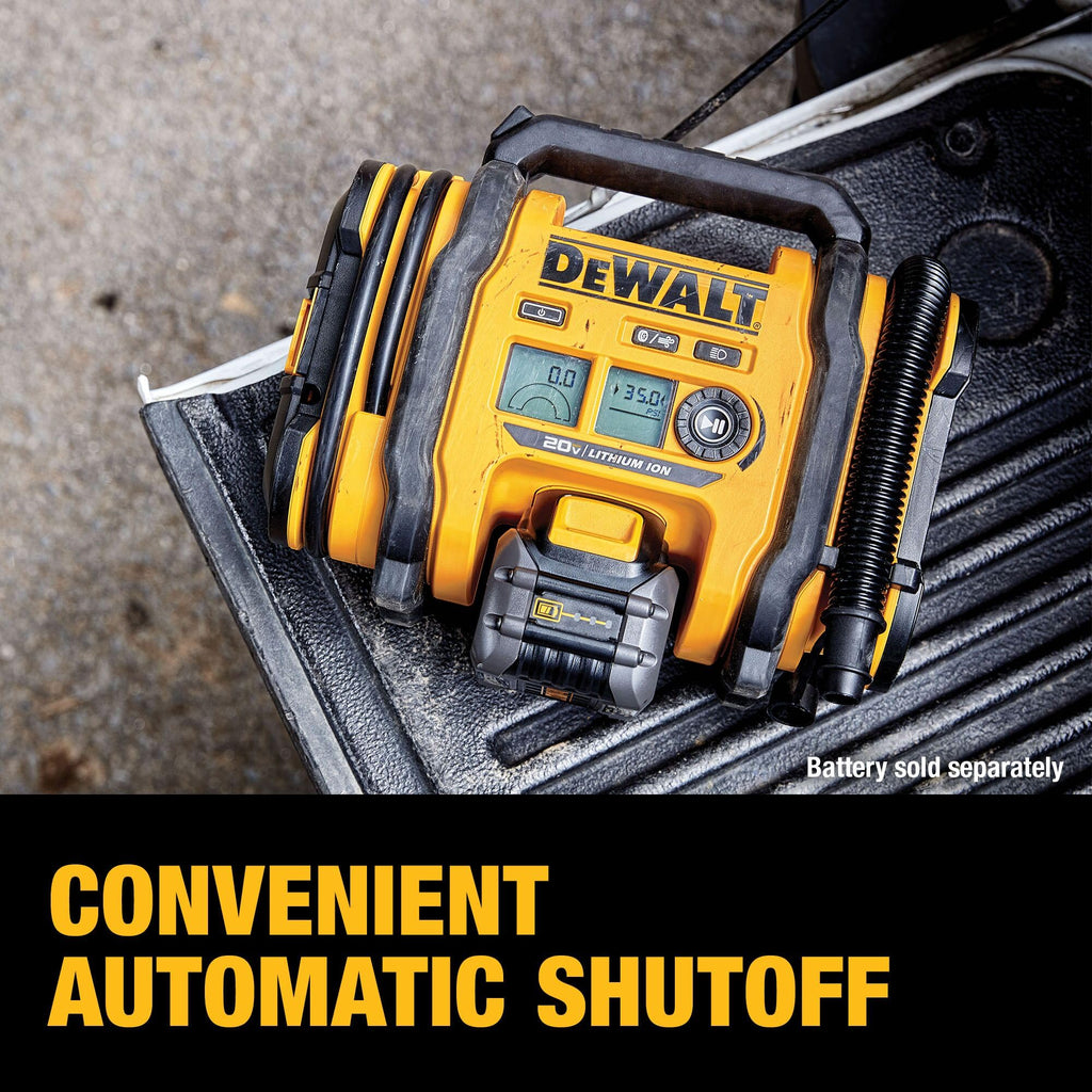 DEWALT 20V MAX* Cordless Tire Inflator