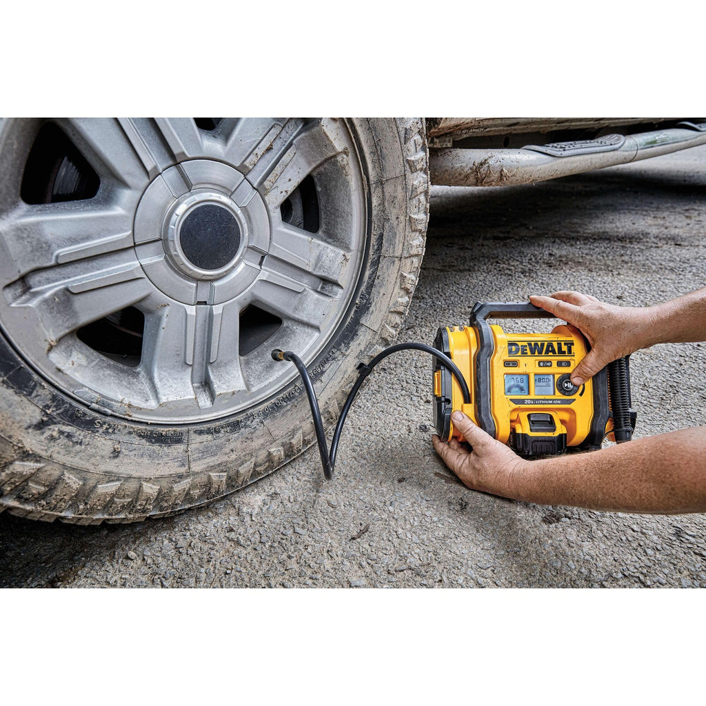 DEWALT 20V MAX* Cordless Tire Inflator